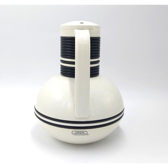 Corning Thermique Insulated Pitcher-Carafe-4 Cups-Vintage MCM - Picture 2 of 10